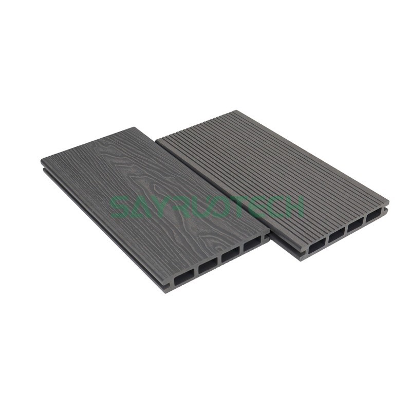 Easy to install and clean 3D Deep Embossed WPC Decking - سايروتك