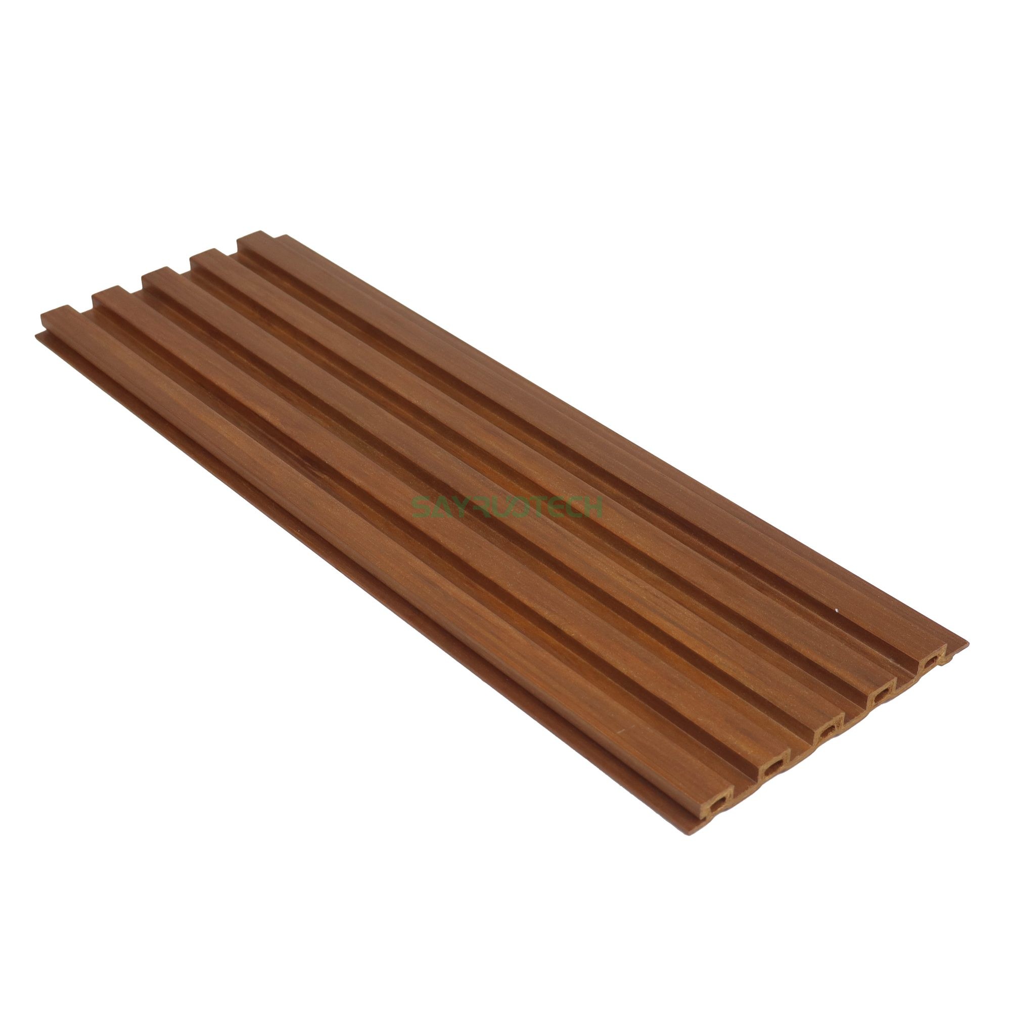 Wood Grain PVC Wall Panel for Modern outdoor Decoration - سايروتك